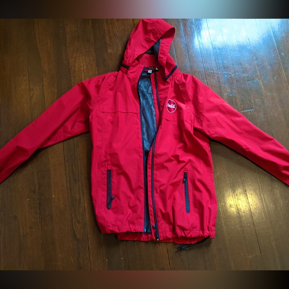 Authentic COCA COLA RAIN JACKET